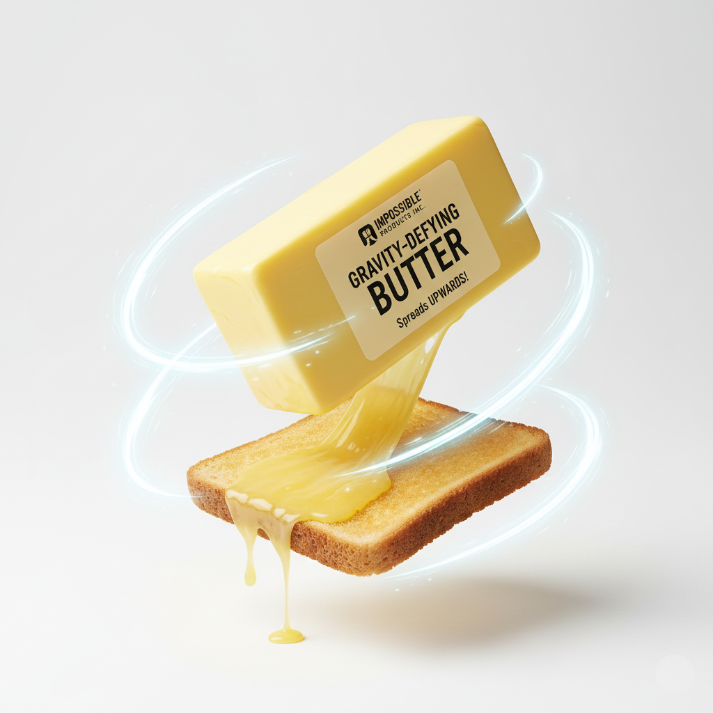 Gravity-Defying Butter
